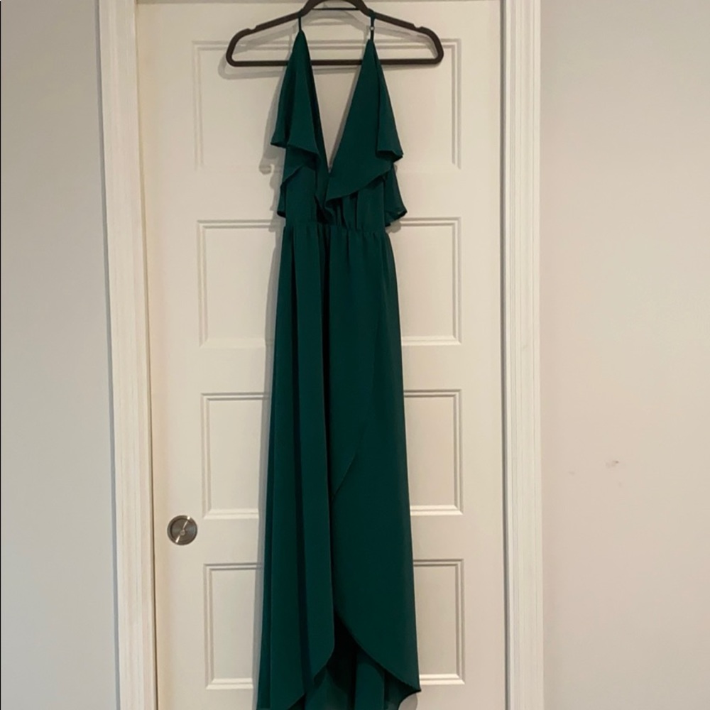 Romeo & Juliet Couture Green Midi Dress